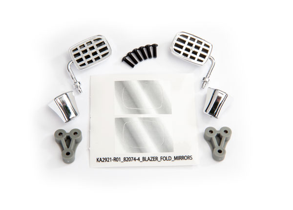 Mirrors, side (folding) (fits #8130 body) (TRX-8133X)