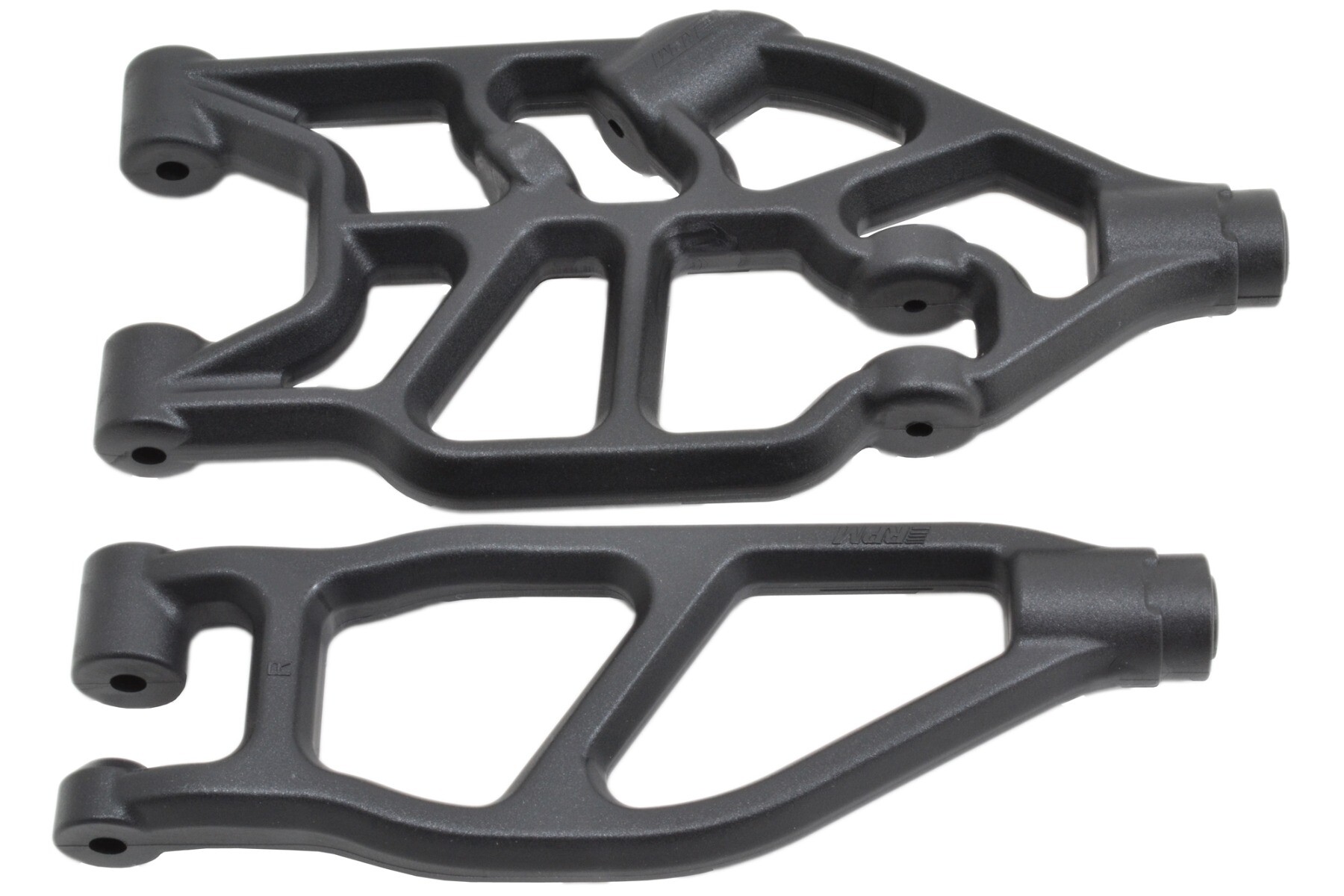 RPM Front Right Upper & Lower A-Arms, Black - Arrma Kraton 8S/Outcast 8S