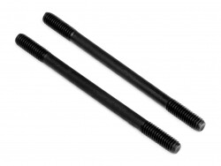 Threaded shaft m4x60mm afbeelding