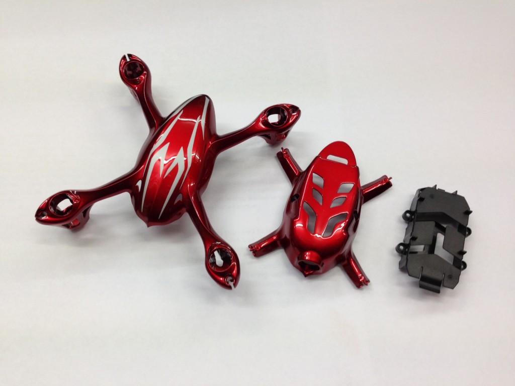 Hubsan X4C body - Rood afbeelding