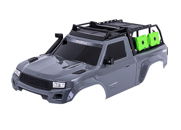 Traxxas - Body, TRX-4 Sport, complete, gray (TRX-8213-GRAY)
