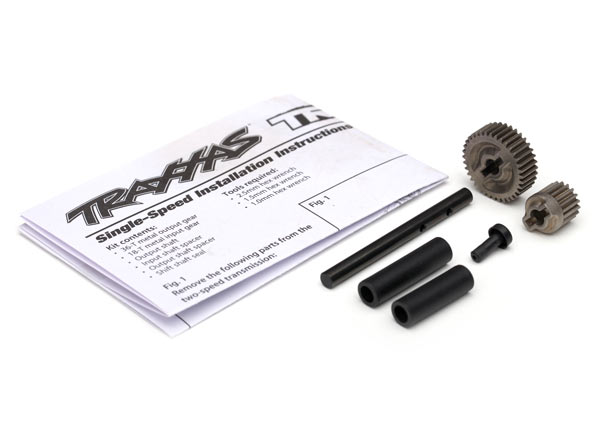 Transmission gears, single speed, metal (TRX-8296) afbeelding