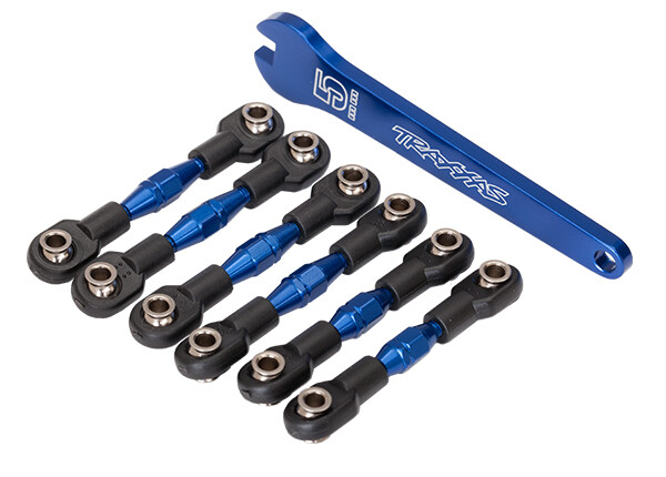 Traxxas - Turnbuckles, aluminum (blue-anodized) (TRX-8341X) afbeelding