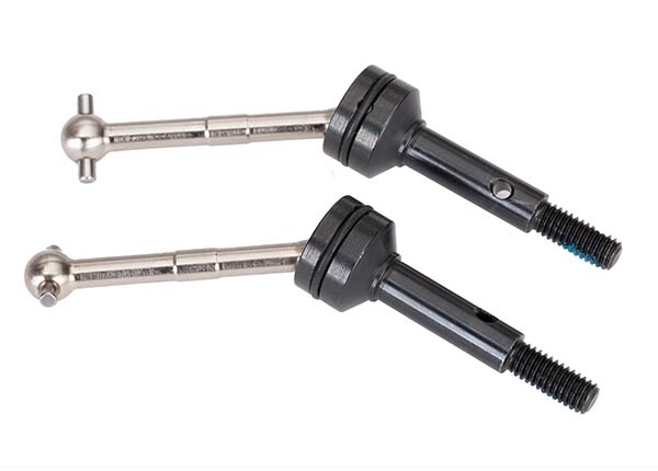 Traxxas - Driveshafts, steel constant-velocity (assembled), rear (2) (TRX-8351X)