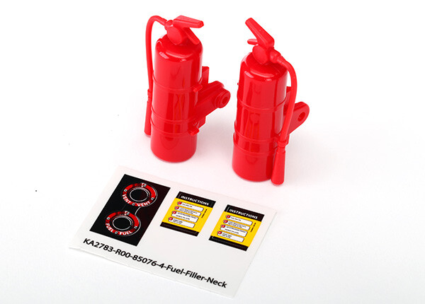 Fire extinguisher, red (2) (TRX-8422)