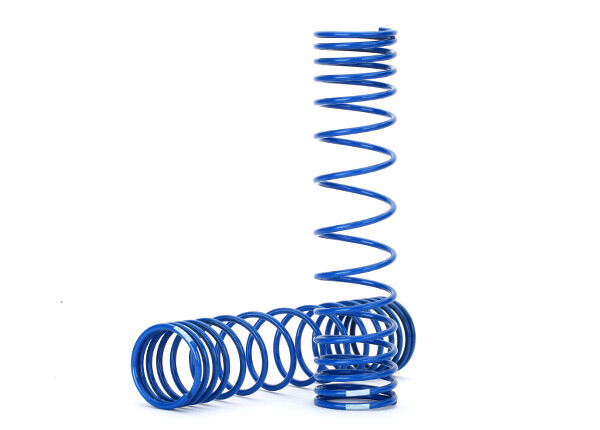 Spring, shock, front (blue) (GTR) (TRX-8444A)