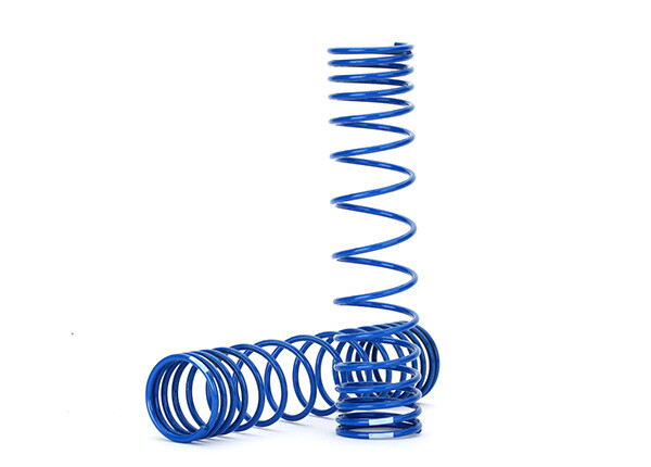 Spring, shock, rear (blue) (GTR) (TRX-8445A)