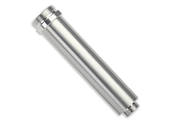 Body, GTR shock, 77mm, silver aluminum (rear, no threads) (TRX-8462)