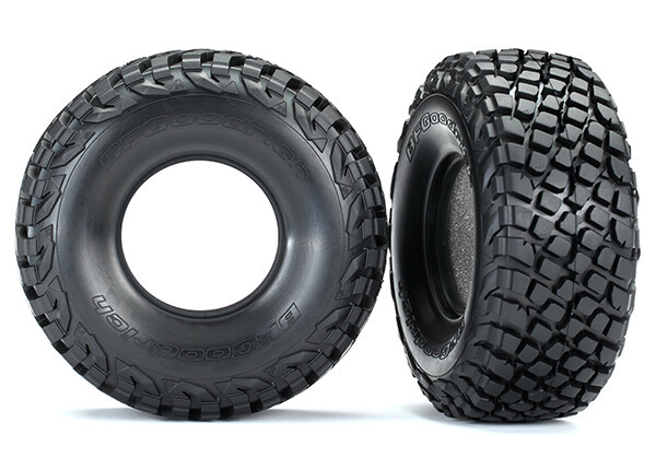 Tires, BFGoodrich® Baja KR3/ foam inserts (2) (TRX-8470)