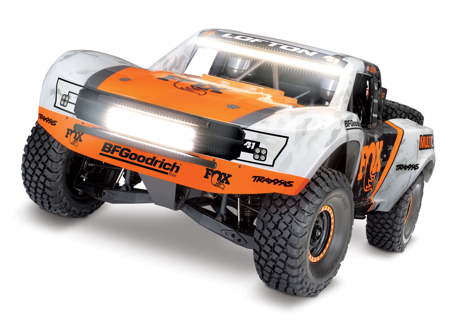Traxxas Unlimited Desert Racer RTR - Fox Racing - Met LED verlichting! afbeelding