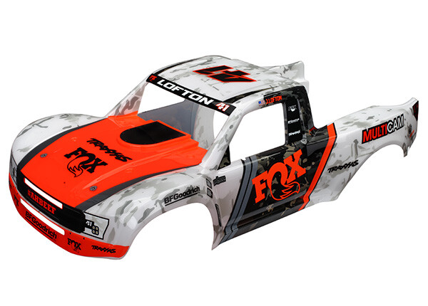 Body, Desert Racer, Fox Edition (painted)/ decals (TRX-8513)