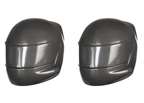 Driver helmet, grey (2) (TRX-8518)
