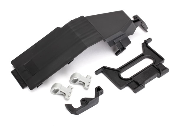 Battery door/ battery strap/ retainers (2)/ latch (TRX-8524)