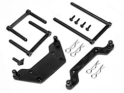 Body mount set 89x287mm (wheely king) afbeelding