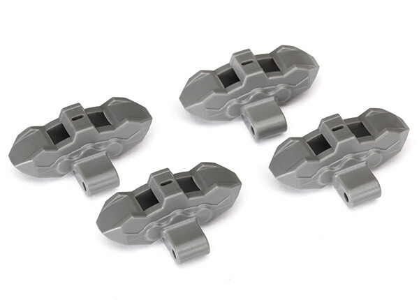 Brake calipers, front or rear (grey) (4) (TRX-8567)