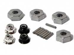 HPI - Hex wheel hub 14mm (silver/4 pcs) (86066)