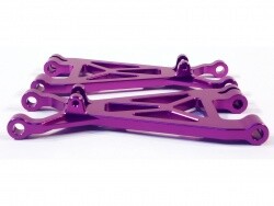 Aluminium lower suspension arm (purple/1 pair) afbeelding