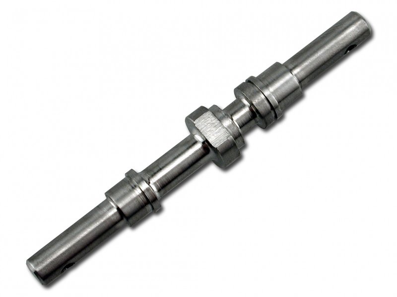 Titanium gear shaft 6x12x78mm