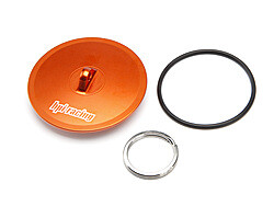 Aluminum air filter maintenance cap (orange) afbeelding