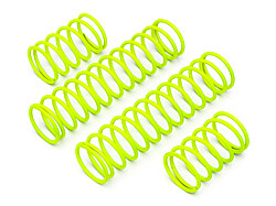 Shock spring set 23x155x2.3mm 17.5coils (yellow)