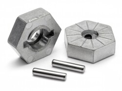 HPI - Hex wheel hub 17mm (silver) (86804) afbeelding