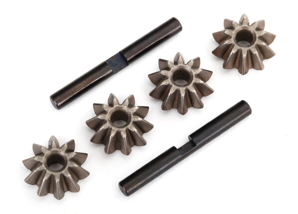 Gear set, differential (spider gears (4), spider gear shaft (2)) (TRX-8682) afbeelding