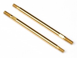 Titanium nitride coated shock shaft 3x58mm (2pcs) afbeelding