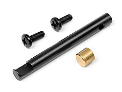 Steel brake cam / piston set (black) afbeelding