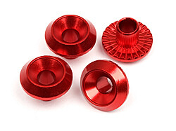 Wheel washer (red/4pcs)