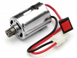 Motor and swtich set with pinion for motor unit