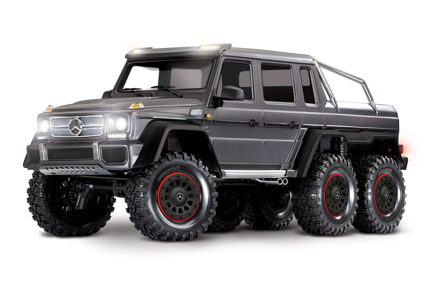Traxxas TRX-6 Mercedes-Benz G 63 AMG 6x6 - Zilver afbeelding