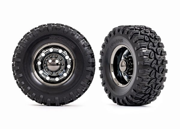 Traxxas - Tires & wheels, assembled, glued (TRX-8854X) afbeelding