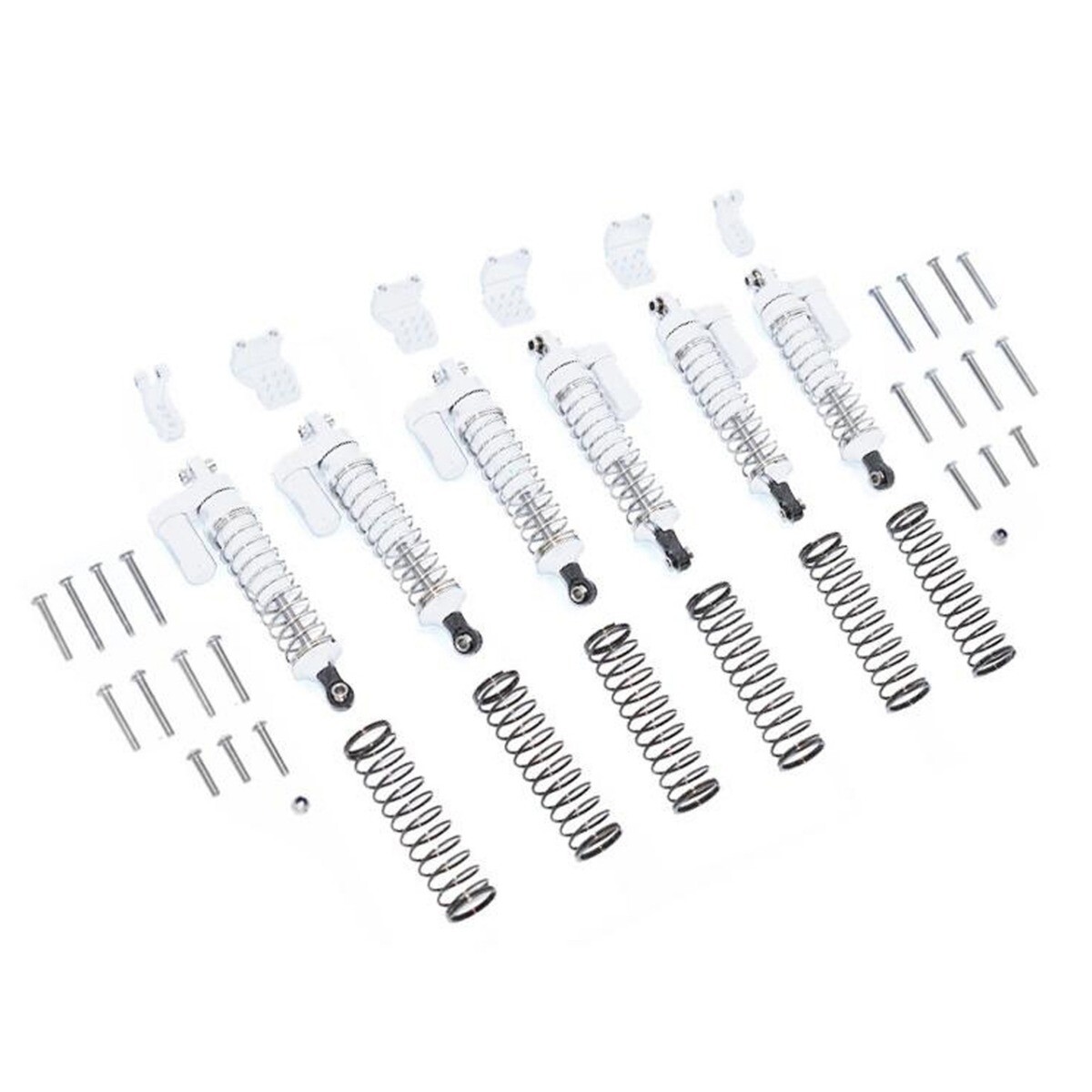 GPM Aluminium schokdempers piggy-back 90mm - TRX-6 - Zilver afbeelding