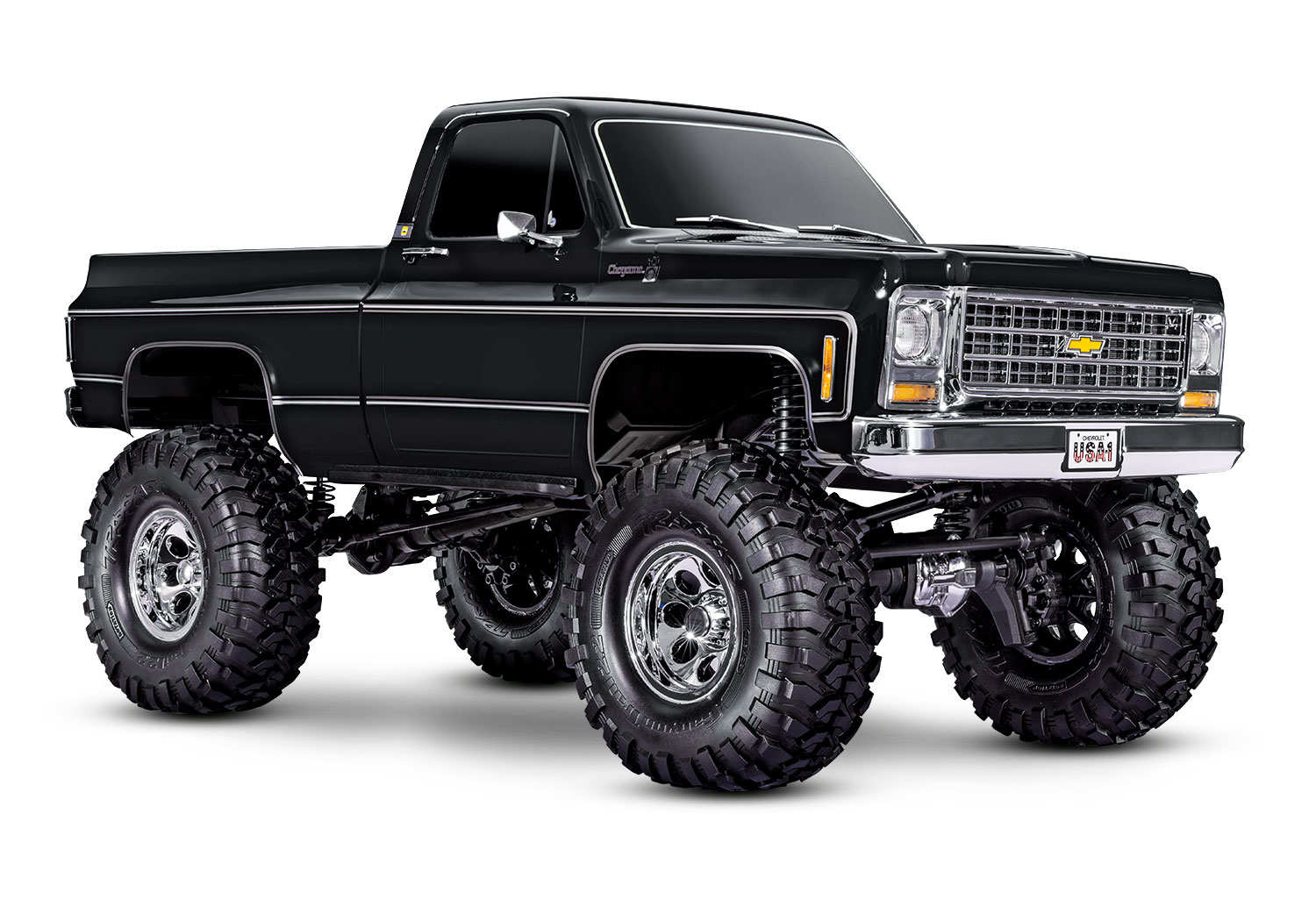 Traxxas TRX-4 Chevrolet K10 Cheyenne High Trail Edition - Zwart