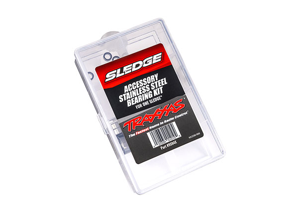 Traxxas - Ball bearing kit, stainless steel, Sledge (complete) (TRX-9594X)