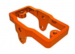 Traxxas - Servo Mount, 6061-T6 Aluminum (Orange-Anodized) (TRX-9739-ORNG)