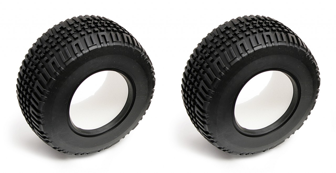 Tires with foam & insert - SC10 afbeelding