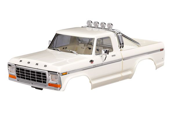 Traxxas - Body, Ford F-150 Truck (1979), complete, white (TRX-9812-WHT)
