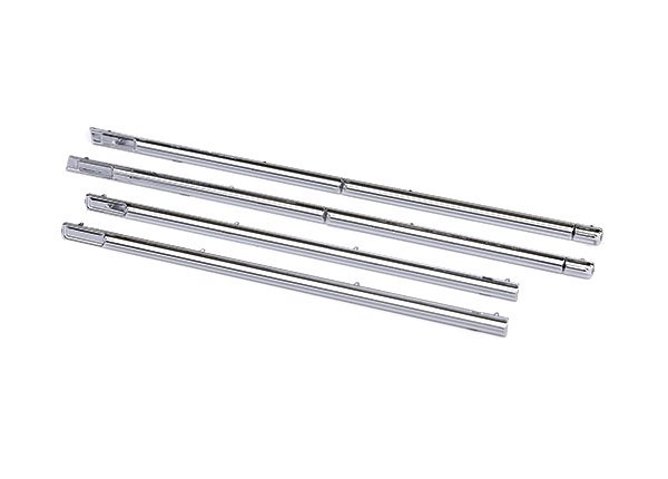 Traxxas - Side trim, left & right (chrome) (fits #9812 body) (TRX-9824)