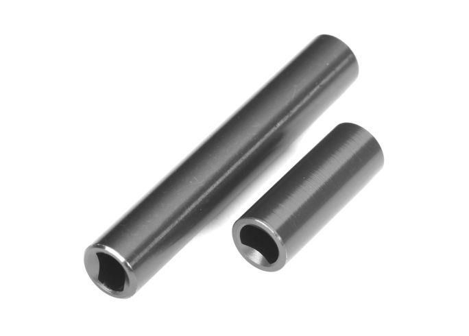 Traxxas - Driveshafts, center, female, 6061-T6 aluminum (fits 1/18 TRX-4M vehicles with 162mm wheelb
