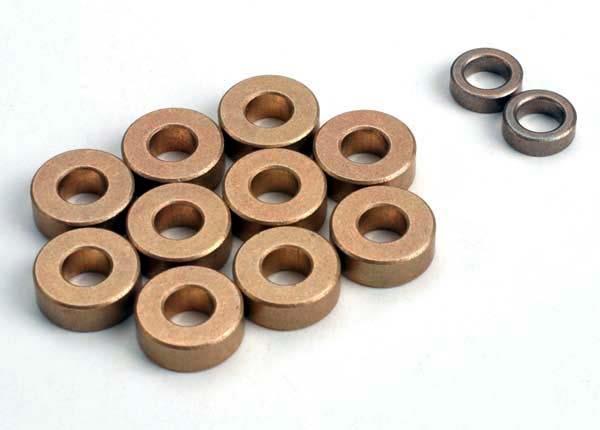 Traxxas - Oilite bushing set: 5x11x4mm (10), 5x8x2.5mm (2), TRX-1243 (TRX-1243) afbeelding