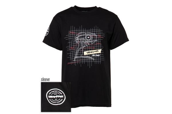 Traxxas - Take Control Tee T-shirt Black M, TRX-1375-M (TRX-1375-M)