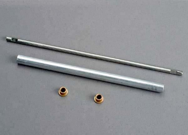 Traxxas - Driveshaft/ driveshaft housing/oilite bushings (2), TRX-1528 (TRX-1528) afbeelding