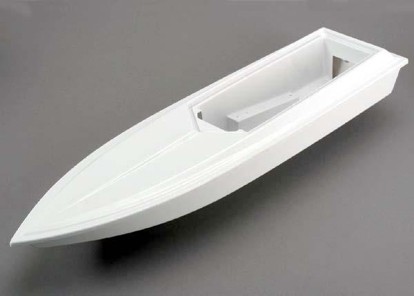Traxxas - Hull & lower deck assembly with foam flotation, TRX-3811 (TRX-3811) afbeelding