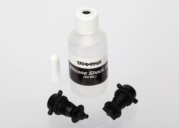 Traxxas - Shocks, GTR composite (assembled, without springs) (2), TRX-6960 (TRX-6960)
