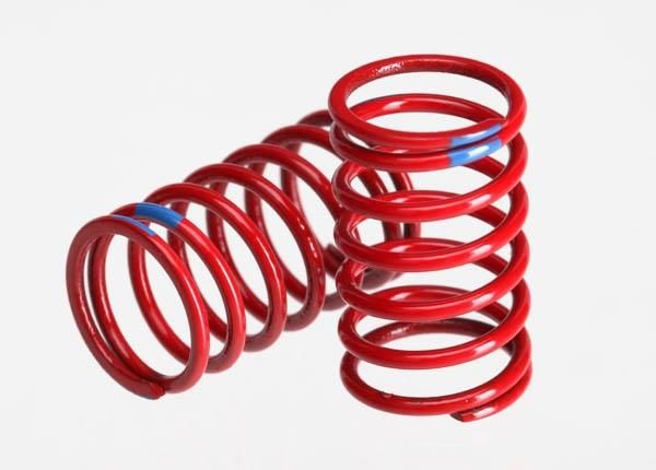 Spring, shock (gtr) (2.925 rate, blue) (1/16 summit) (1 pair) afbeelding