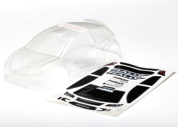 Traxxas - Body, 1/18Th Rally, Clear Body, 1/18Th R, TRX-7511 (TRX-7511)