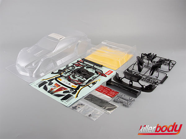 Killerbody 1/10 Zent Cerumo RC F Transparante body