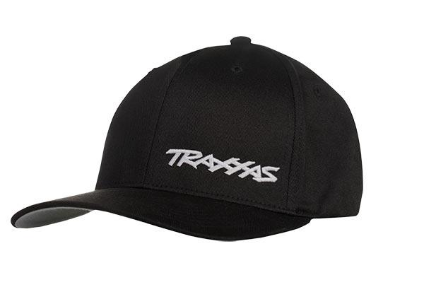 Traxxas - Flex Hat Curve Bill Blk/Wht LX (TRX-1187-BLW-LXL)