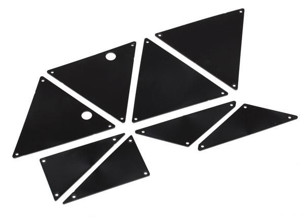 Tube chassis, inner panels (front (2)/ middle (4)/ rear (2)) (TRX-8434) afbeelding